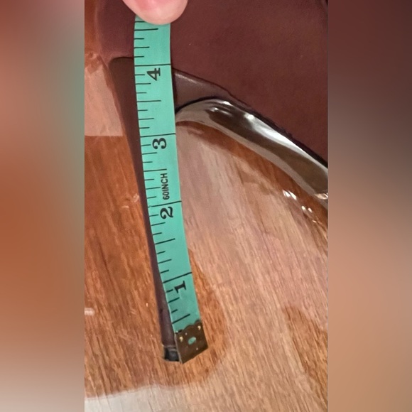 Modatope SZ 9.5 Half Leather Half Suede Chic Brown 4” Heeled Boots - Picture 7 of 14